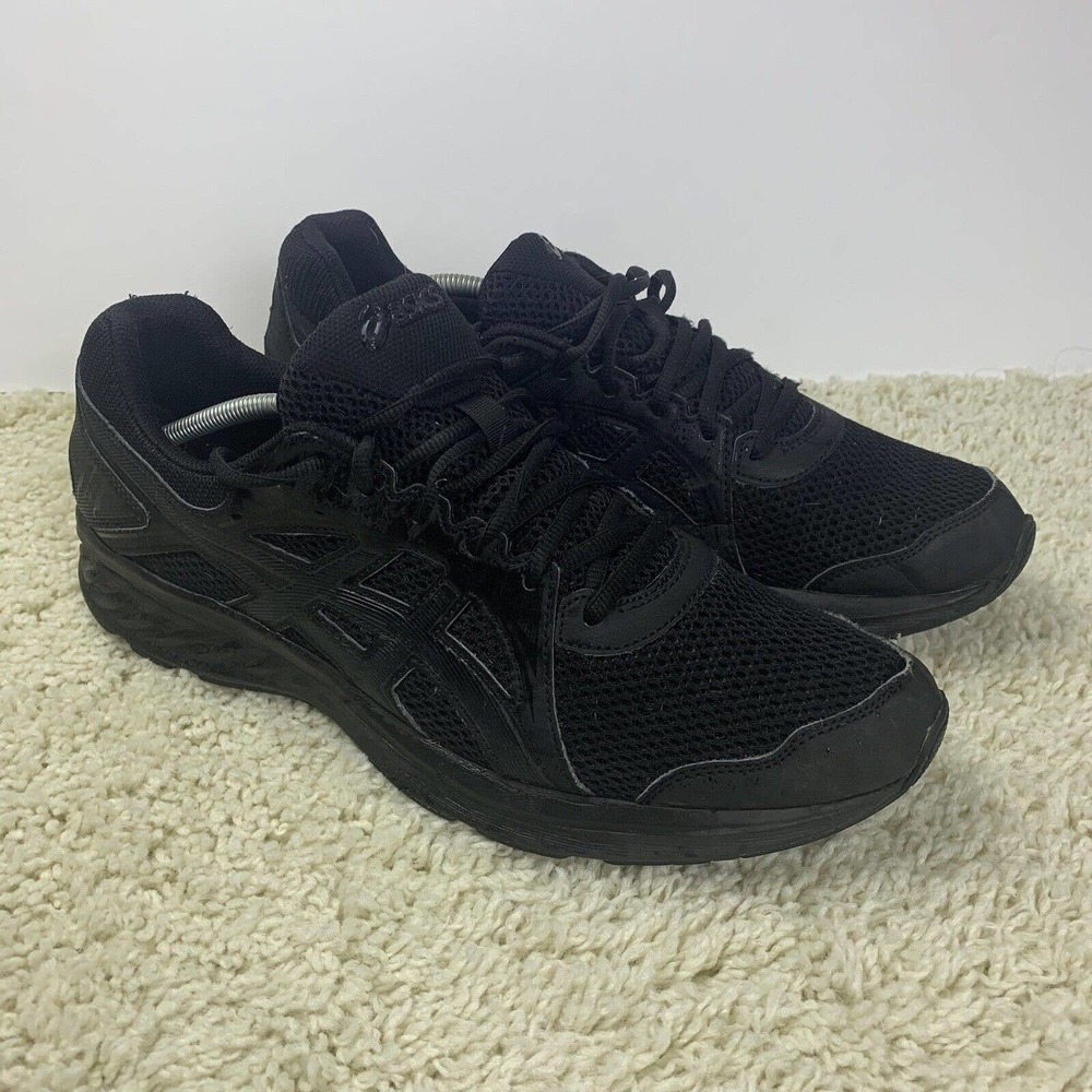 Mens Asics Jolt 2 All Black Shoes Size 13 1011A206